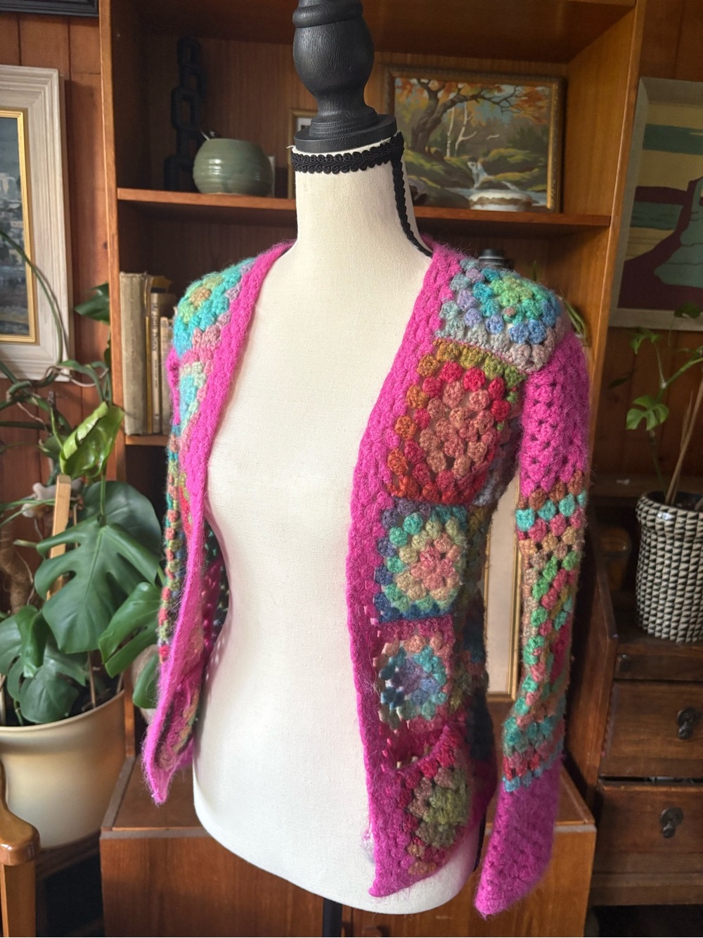 Handmade Colourful Dopamine Knit Sweater XXS